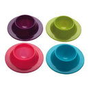 4 Pcs Silicone Egg Cups In Modern Design Holders Set Serving Kitchen Boiled S5H8