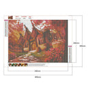 DIY Landscape Picture 5D Full Round Drill Diamond Painting Kits (C1333)