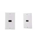 2pcs HDMI Distribution & Organization Wall Plates, Single Gang HDMI 4K