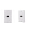 2pcs HDMI Distribution & Organization Wall Plates, Single Gang HDMI 4K