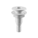 3/4 inch Plastic Thru-Hull Bilge Pump and Aerator Hose Fitting for Boats BJH gfd