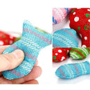 1pcs Cat Toys Christmas Mouse Catnip Pets Kitten Teaser Interactive gift Su G8Y5