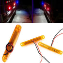 20x 3.8" Red/Amber 9LED Side Marker Light indicators Truck Trailer Bus Universal