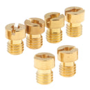 6x Carburetor Main Jet Kit 75.78.80.82.85.88 For Motorcycle Keihin OKO PWK