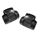 2Pcs Adjustable Quick Release Nylon Clamp Buckle for Paddle Shaft Black