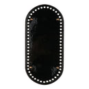 Black Hand-made Crocheting DIY Bags Pad Shaper Bottom Cushions