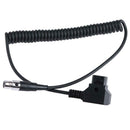 D-Tap Plug to Mini XLR 4-Pin Power Line Cable for Vlogic ARRI CameraMonitor