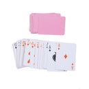 New Foil Plated Poker Playing Cards Traditional Set With Black Box Free ES