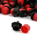 100pcs Plastic Adjustable Emitter Dripper Micro Drip Irrigation Sprinklers