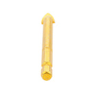 5pcs Hex Shank 10mm Tip Glass Tiles Cutting Thread Drill Bits Slotted Point