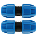 2 Pieces Straight Union Valve Heavy Duty Garden Hose Quick Connector Quick