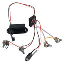 2 Band EQ Preamp Circuit Pickup Wiring Harness for Electric Guitar Bass Parts