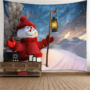 Christmas Decor Tapestry Wall Hanging Living Room Bedroom Dorms Backdrop 02