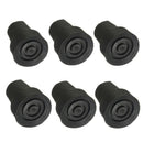 Walking Stick Cane Crutch Pad Rubber Heavy Duty Metal Ferrule End Bottom 19mm TO