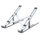 Ergonomic Aluminum Alloy Adjustable Height Tablet Stand Storage Laptop Holder