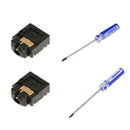 2X 3.5mm Headphone Audio Port & T8/T10 Screwdriver Tool for Xbox one Controller