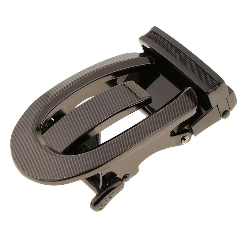 Mens Fashion Metal Ratchet Automatic Belt Buckle Business Belt Accessories