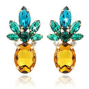 Pineapple Earrings For Women Jewelry Hawaiian Vacation Beach Party Daily Wi