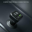 Digital LCD Display Dual USB Car Charger 3.0A Fast Charging Power Adapter