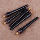 5pcs Long Back Cap Fit For TIG Welding Torch WP-17 WP-18 WP-26 57Y02 11.2cm