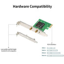 2.4G Wireless 300Mbps Pci-Express Adapter 802.11B/G/N Wifi Card with Antenn