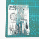 Stationery DIY Transparent Silicone Clear Stamps Scrapbook Album Cards De ME