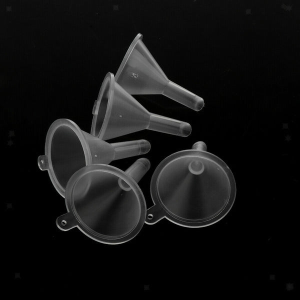 5 Bottles Mascara Container Tubes Vials Refillable & Funnels Portable 4ml