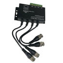 4CH Passive Video Balun Transceiver  Via Twisted Pairs BNC RJ45