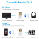 Bluetooth 5.0 Audio Receiver Transmitter Wireless USB Adapter for Laptop PC A
