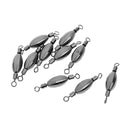 20pcs Fishing Rigs Barrel Swivels Quick Sinker Fishing Accessories 0.5/0.3 High