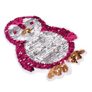 penguin Reversible Sequins Sew On Patches clothes DIY Applique Bag ClothingCo FT