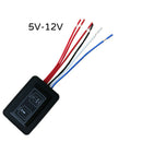 Silicone Button Double Control Switch Temperature Switch 5V-12V Newest Useful