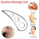 Stainless Steel Massager Scraping Plate Scrapper for Release Pain Relief G L0Z1