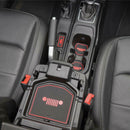 19x Fit for 2018 Jeep Wrangler JL Accessories Door Mats Gate Slot Mat Cup Pads