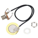 Acoustic Guitar Transducer Pre-Wired Amplifier Piezo Jack Pickup Accessory V5W4