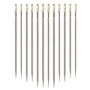 12pcs Elderly Needles Electroplated Side Pinhole DIY Home Sewing Accessory