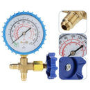 220Psi Air Conditioning Refrigerant Recharge Pressure Gauge Manometer