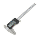 Stainless Steel Electronic Digital Vernier Caliper Gauge Micrometer, 0-150MM