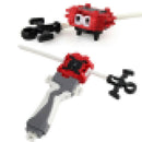 Beyblade Top Set Spinning Metal Fusion Fight Master Launcher Accessories Gift