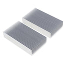 120mmx69mmx27mm Aluminum Heat Sink Heatsink Cooling Cooler Fin  (Pack 2)