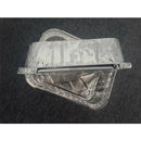 Restaurant Aluminum Foil Rectangle Disposable Food Container 220ml 10 pcs KOW