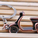 Men's Gift Motorcycle design Pendant Charm Key Chain Key Fob Key Ring Solid