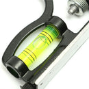 12" Aluminium Combination Square Stainless Steel Spirit Level Measuring Tools â„–[