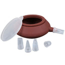 Bakery Silicone Cake Muffin Pot 4 Nozzles Set for Kitchen Cake Bakeware Tools Gw