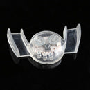 Funny Fashion Flashing LED Light Up Mouth Braces Piece Glow Teeth-For_Hallo P9T1