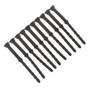 10X Computer Accessories Components PC Case Fan Mouting Shock Absorption Scr.AU