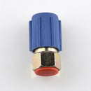 3/8" High 7/16" Low AC A/C Conversion Adapter R12 to R134a Quick Disconnect