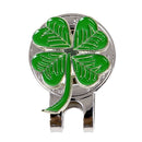 Magnetic Golf Cap Clip with Detachable Golf Ball Markers Training Aid Green