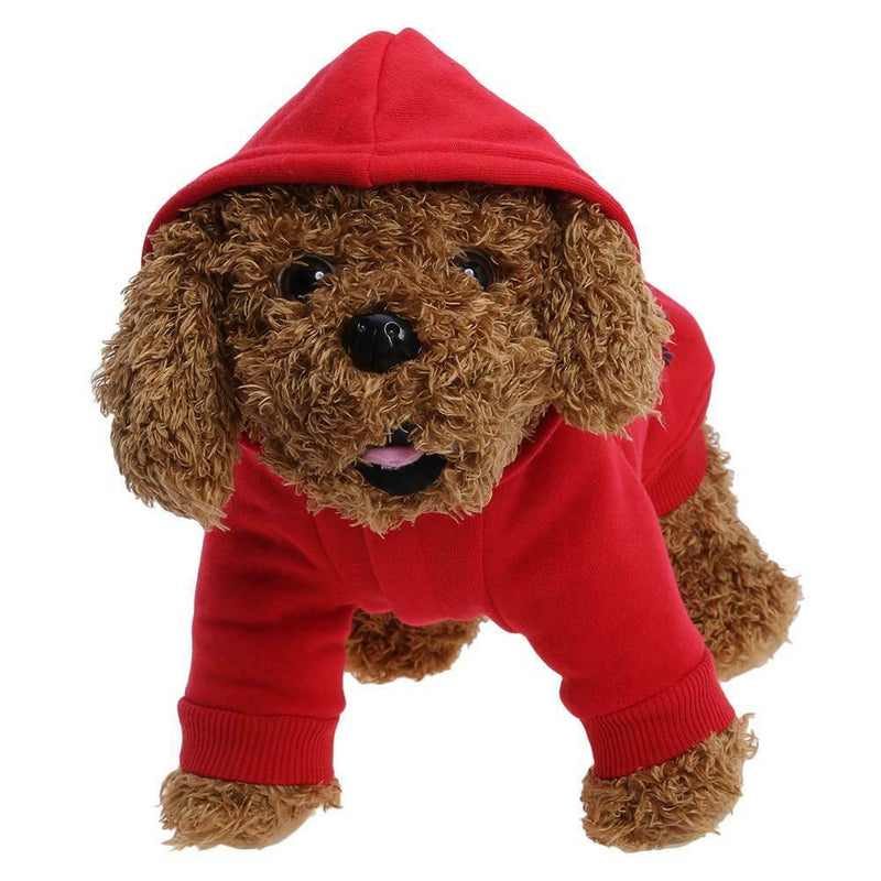 Pet dog tattoo teddy bear pajamas christmas clothes sunglasses M