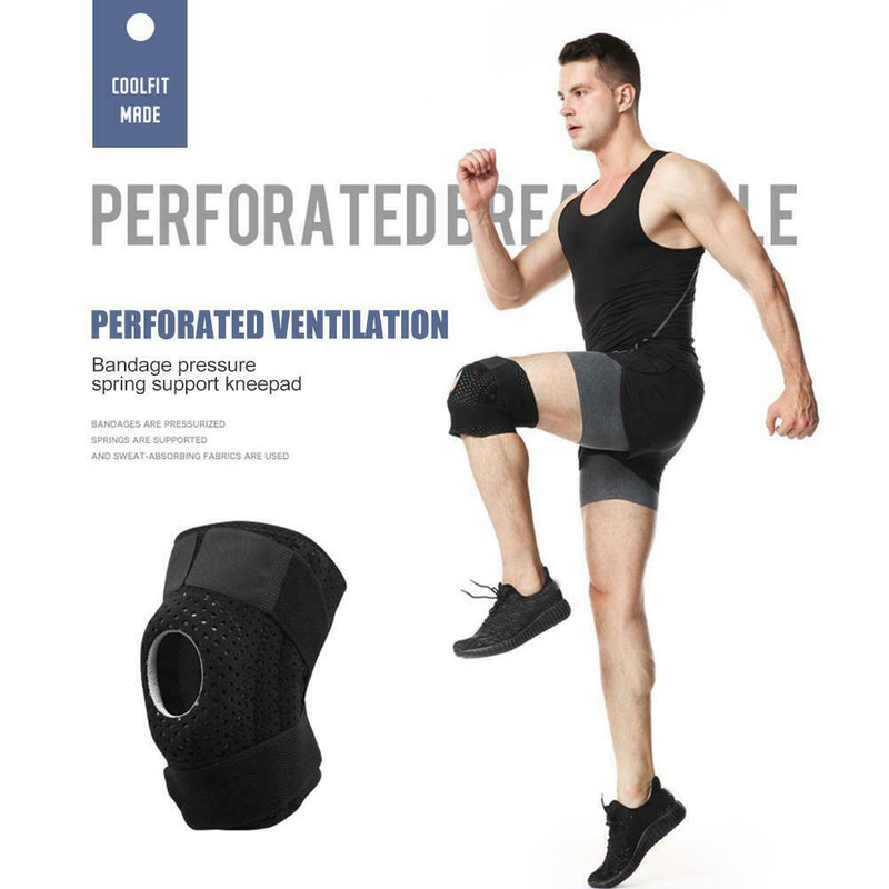 Knee Breathable Football Basketball Knee Brace Guard Support Pad for Fitness
